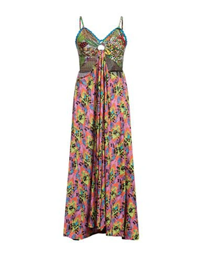 Connor & Blake Woman Maxi Dress Mauve Size Xs Cotton In Purple