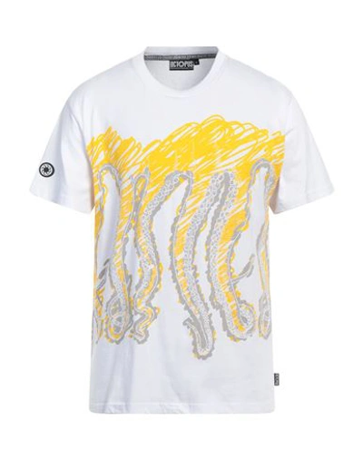 Octopus Man T-shirt White Size Xl Cotton