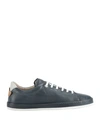 MOMA MOMA MAN SNEAKERS NAVY BLUE SIZE 6 LEATHER