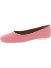 GENTLE SOULS BY KENNETH COLE EUGENE TRAVEL WOMENS SUEDE SLIP ON BALLET FLATS
