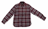 JOHN VARVATOS NEIL REVERSE SHIRT IN CHERRY