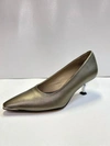 Amalfi By Rangoni Duccio Pumps In Pewter In Silver
