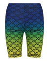 Off-white Arrows-print Biker Shorts In Green