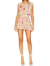 Misa Ginia Dress In Multi