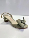 AMALFI BY RANGONI ILDA BOW SANDAL IN SALVIA