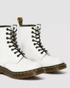 Dr. Martens' Dr.martens 1460 Bex Smooth Lace-up Combat Boots In White