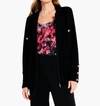 Nic + Zoe City Charm Knit Jacket In Black