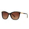 Ralph Lauren Ra 5203 1090t5 54mm Womens Cat-eye Sunglasses In Black