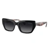 Ralph Lauren Ra 5292 5001t3 53mm Womens Rectangle Sunglasses In Multi