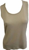 Angel Bra-friendly Tank Top In Sand In Beige