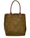 ISABEL MARANT YENKY SUEDE & LEATHER TOTE