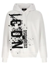 Dsquared2 Icon Man Sweatshirt White Size L Cotton