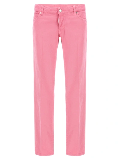 Dsquared2 Jennifer Jeans In Pink