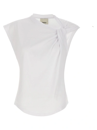 Isabel Marant Nayda Cotton Jersey T-shirt In White