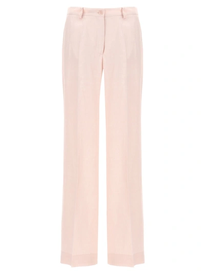 P.a.r.o.s.h . Palazzo Trousers In Nude & Neutrals