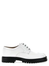MAISON MARGIELA TABY COUNTRY LACE UP SHOES WHITE/BLACK