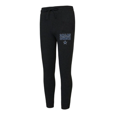 CONCEPTS SPORT CONCEPTS SPORT  CHARCOAL DALLAS COWBOYS RESONANCE TAPERED LOUNGE PANTS