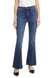 MOTHER FRAY HEM BOOTCUT JEANS