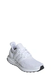 Adidas Originals Ubounce Dna Running Sneaker In White/ White/ Black