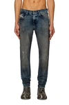 Diesel D-strukt Distressed Slim Fit Jeans In Denim