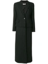 MM6 MAISON MARGIELA pinstripe suit-style coat,S32AA0133S4810412208453
