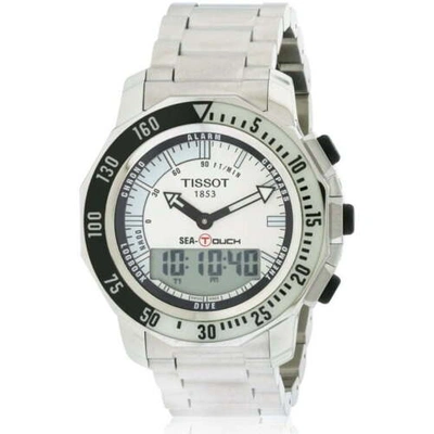 Pre-owned Tissot Men's T0264201103101 Sea-touch Quartz Watch