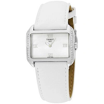 Pre-owned Tissot Women's T0233091611301 T-wave Quartz Watch