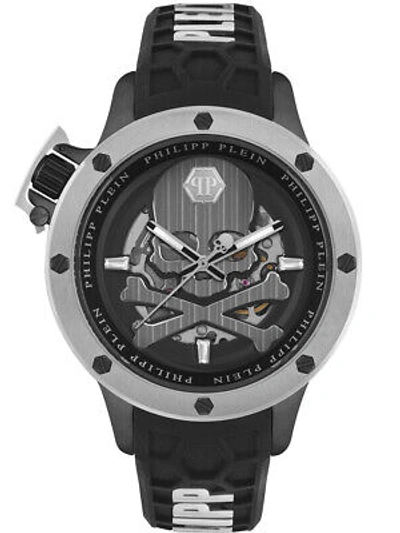 Pre-owned Philipp Plein Pwuaa0523 Hyper Sport Automatic Mens Watch 46mm
