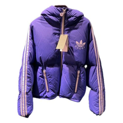 Pre-owned Gucci X Adidas Puffer Jacket In All Sizes In Blue