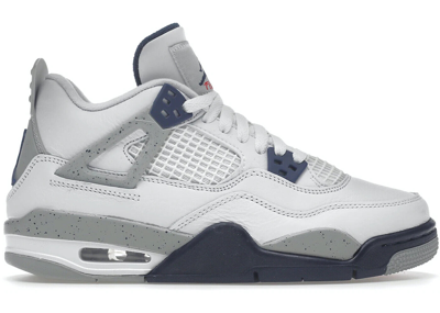 Pre-owned Jordan 4 Midnight Navy Gs 408452-140 Sizes 4-7 Brand Ds Fast Shipping