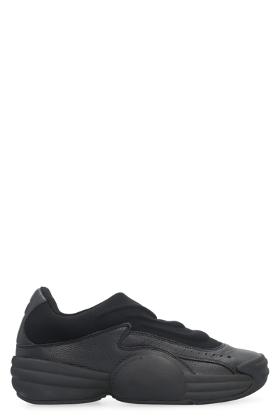 Alexander Wang Aw Vortex Sneaker In Lycra In 001 Black