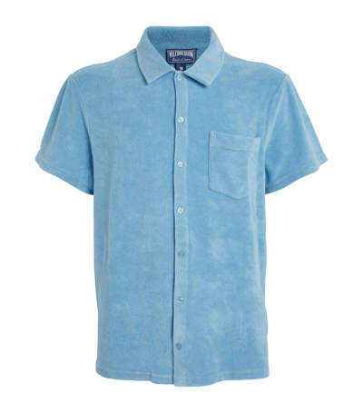 Vilebrequin Charli Terry Bowling Shirt In Source