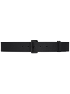 GUCCI RUBBER EFFECT LEATHER BELT