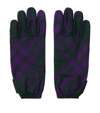 BURBERRY CHECK GLOVES