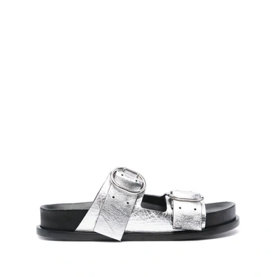 Jil Sander Shoes In Silver