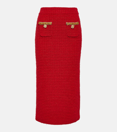 Self-portrait Skirt In Red