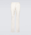 Lardini Cotton Chinos In White