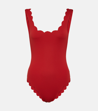 Marysia Palm Springs Swimsuit In Red
