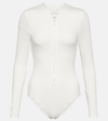 Marysia North Sea Rashguard Swimsuit In White