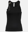 DION LEE SAFETY SLIDER COTTON-BLEND TANK TOP