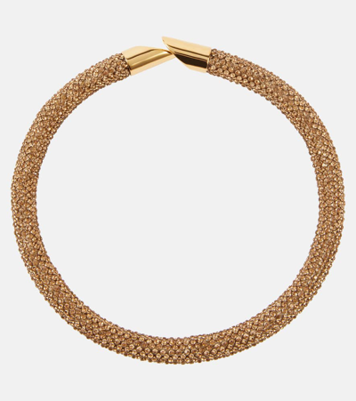 RABANNE PIXEL TUBE NECKLACE