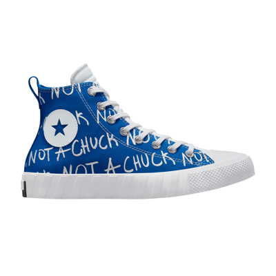Pre-owned Converse Unt1tl3d High 'not A Chuck - Blue'