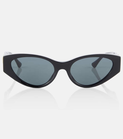 Versace Medusa Cat-eye Sunglasses In Black