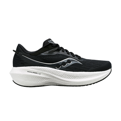 Pre-owned Saucony Wmns Triumph 21 Wide 'black White'