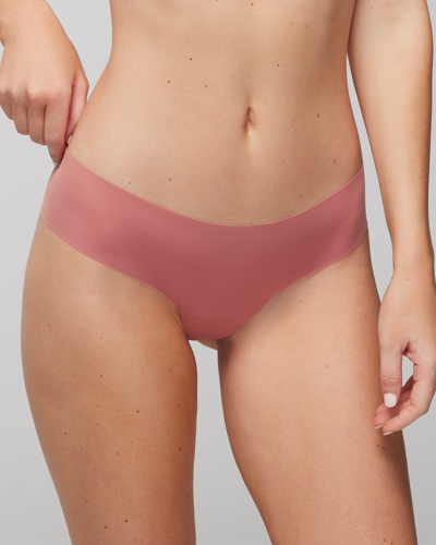 Soma Women's Almost Bare Cheeky Hipster Underwear In Pink Size Medium |