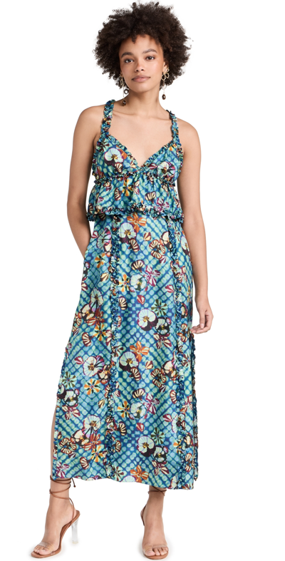 Ulla Johnson Sigrid Dress Azul 10