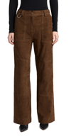 SAKS POTTS ROSE PANTS CHOCOLATE