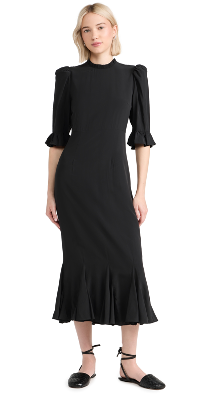 Rhode Felix Dress Black 12