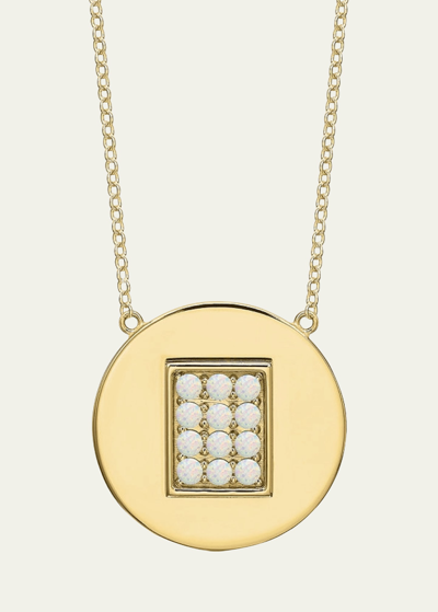 Tracee Nichols 14k Gold Opal Birthstone Necklace