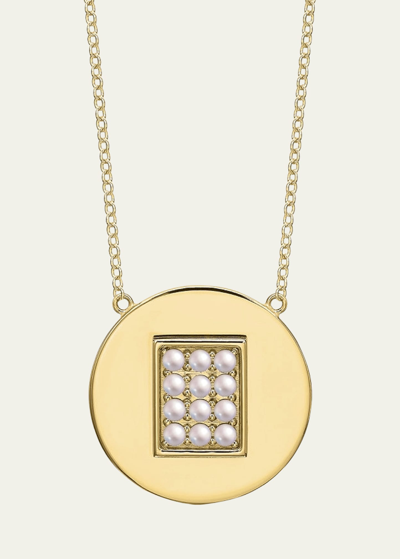 Tracee Nichols 14k Gold Pearl Birthstone Necklace